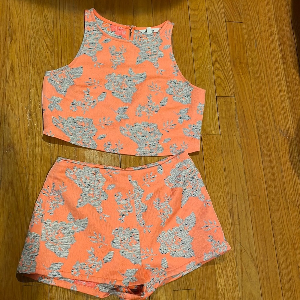 Tank and shorts set. Worn once.